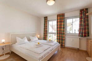 2 slaapkamers, wifi, beddengoed