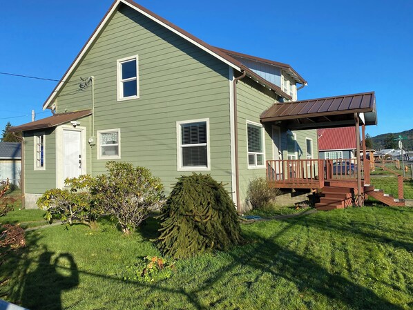 Exterior - Walk to Downtown • King Bed • Near Olympic Beaches (Forks)