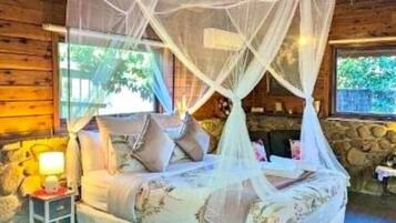 1 soverom og strykejern/-brett