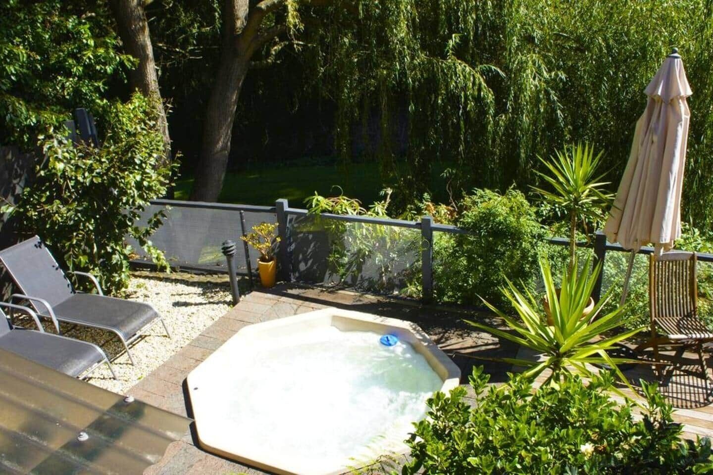 Idromassaggio all'aperto