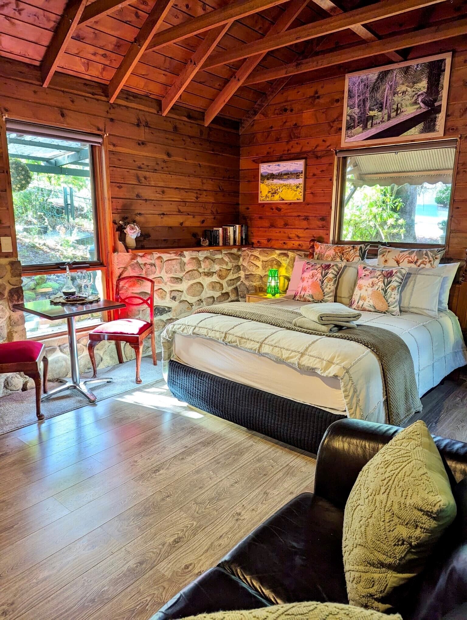 1 habitación y ropa de cama 