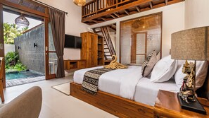 Premium bedding, desk, free WiFi, bed sheets - Sabuh Mas Villa Ubud By Aswanaya (Tegallalang)