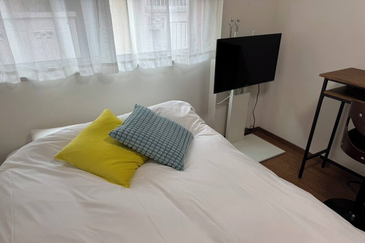Apartemen | 1 kamar tidur, Wi-Fi gratis, dan seprai linen