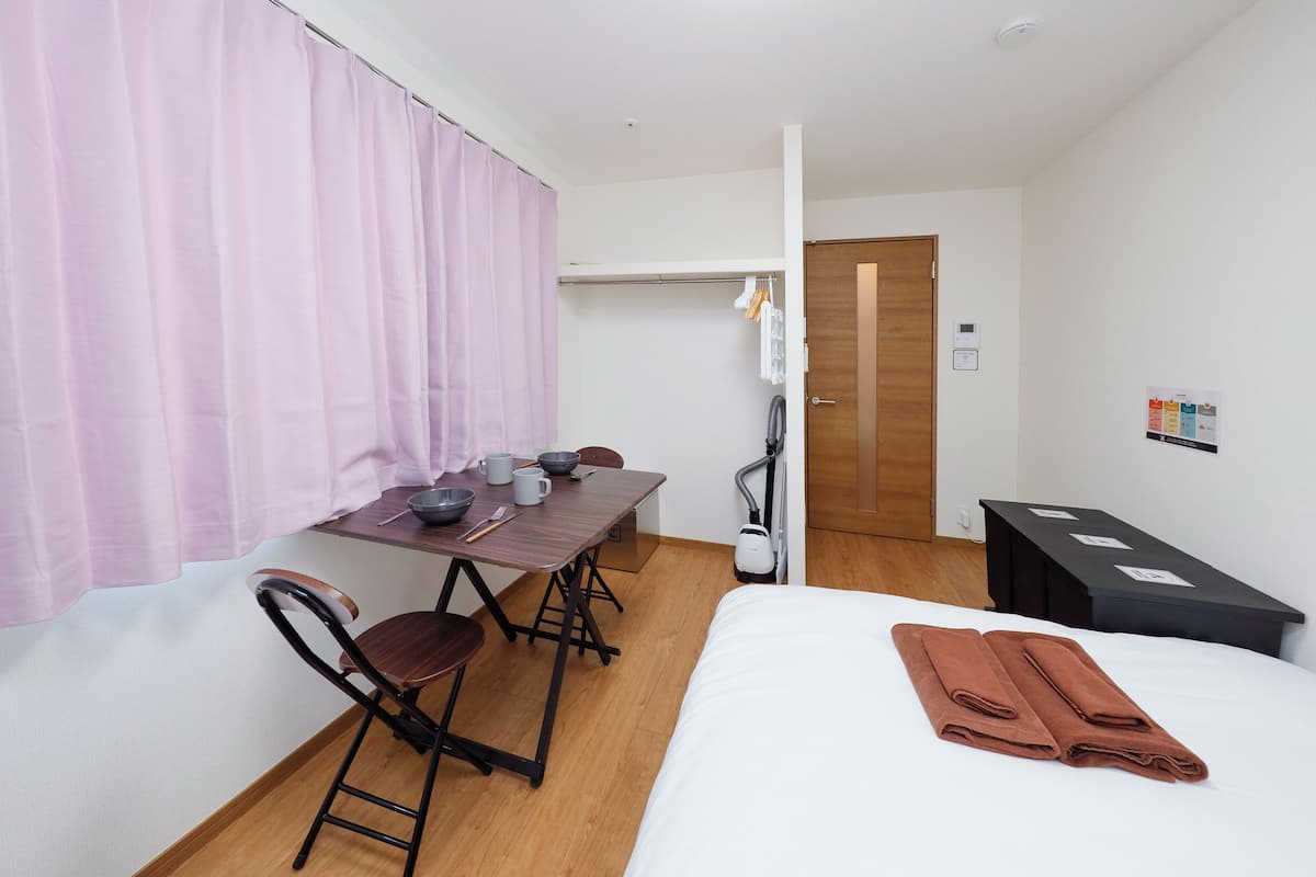 Apartemen | 1 kamar tidur, Wi-Fi gratis, dan seprai linen
