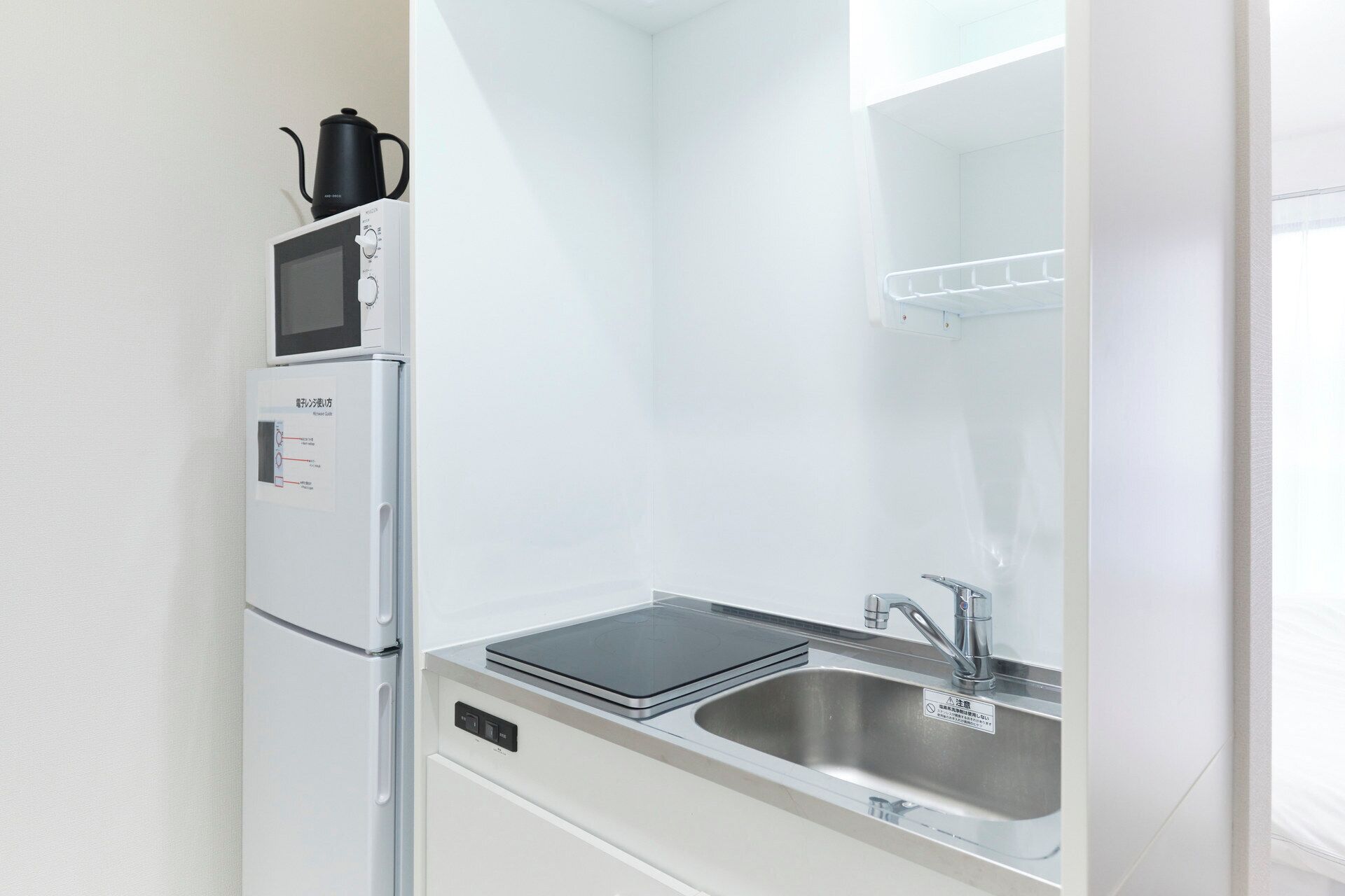 公寓, 无烟房 (A-1) | 私人厨房 | 冰箱、微波炉、炉灶、电热水壶