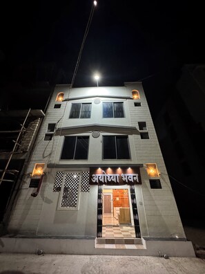 Façade de l’hébergement 