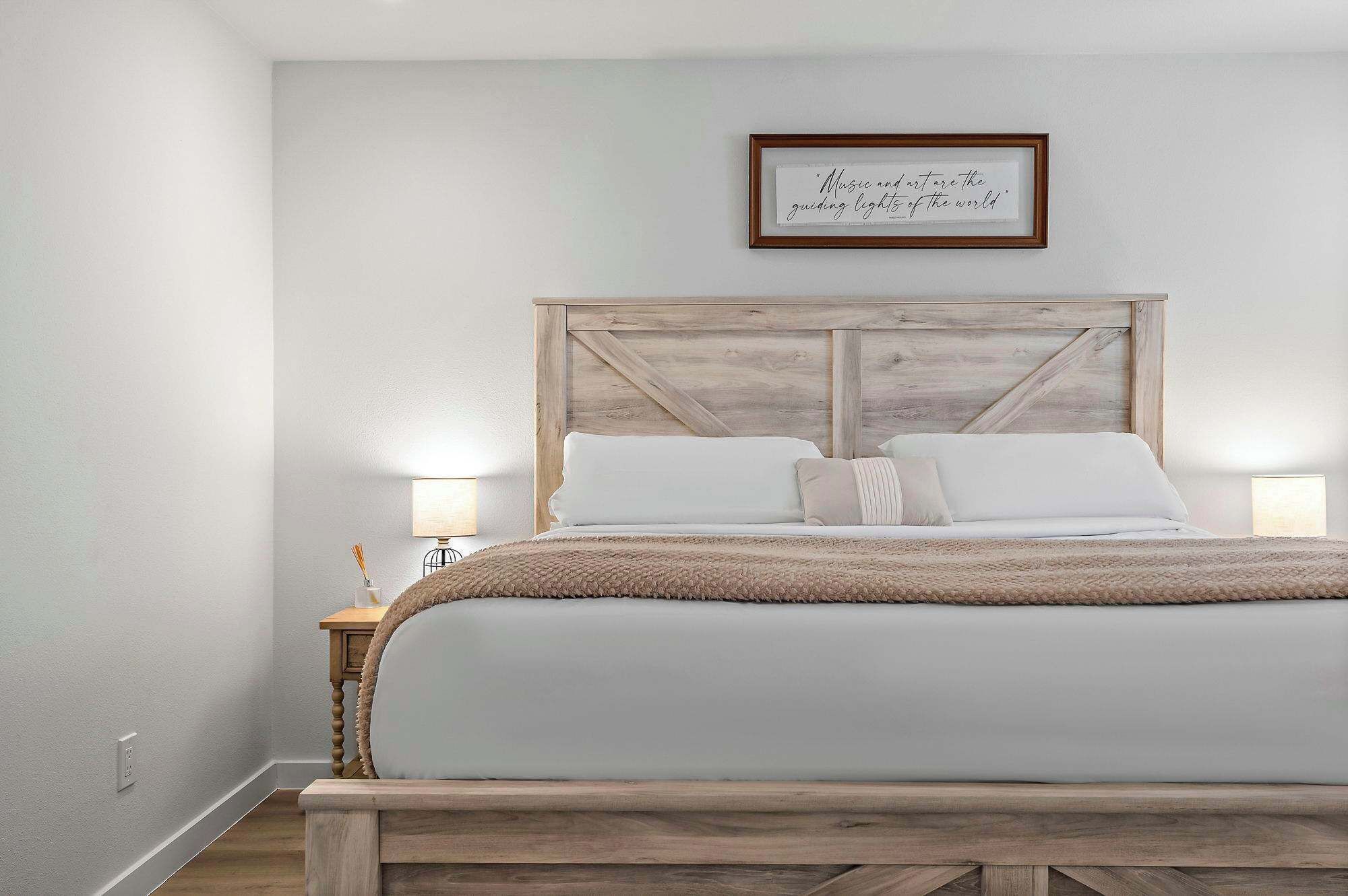 1 habitación, tabla de planchar con plancha, wifi y ropa de cama 