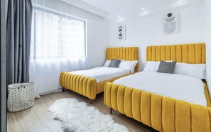 2 chambres, fer et planche à repasser, Wi-Fi, draps fournis
