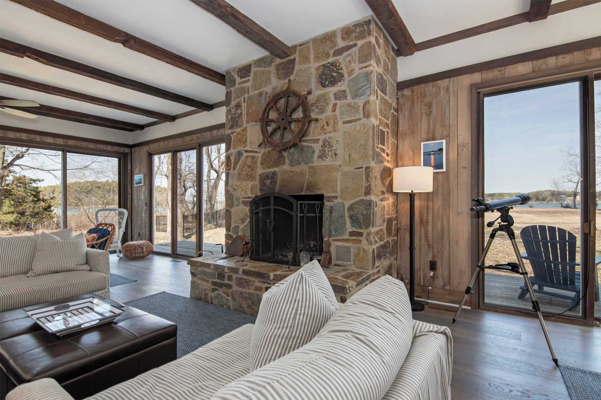 TV, foosball, offices