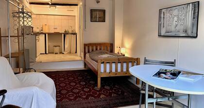 Fully equipped room in village apartment