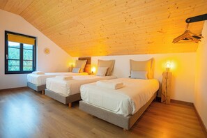 4 makuuhuonetta, silitysrauta/-lauta, Wi-Fi, vuodevaatteet