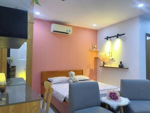 1 Schlafzimmer, WLAN, Bettwäsche