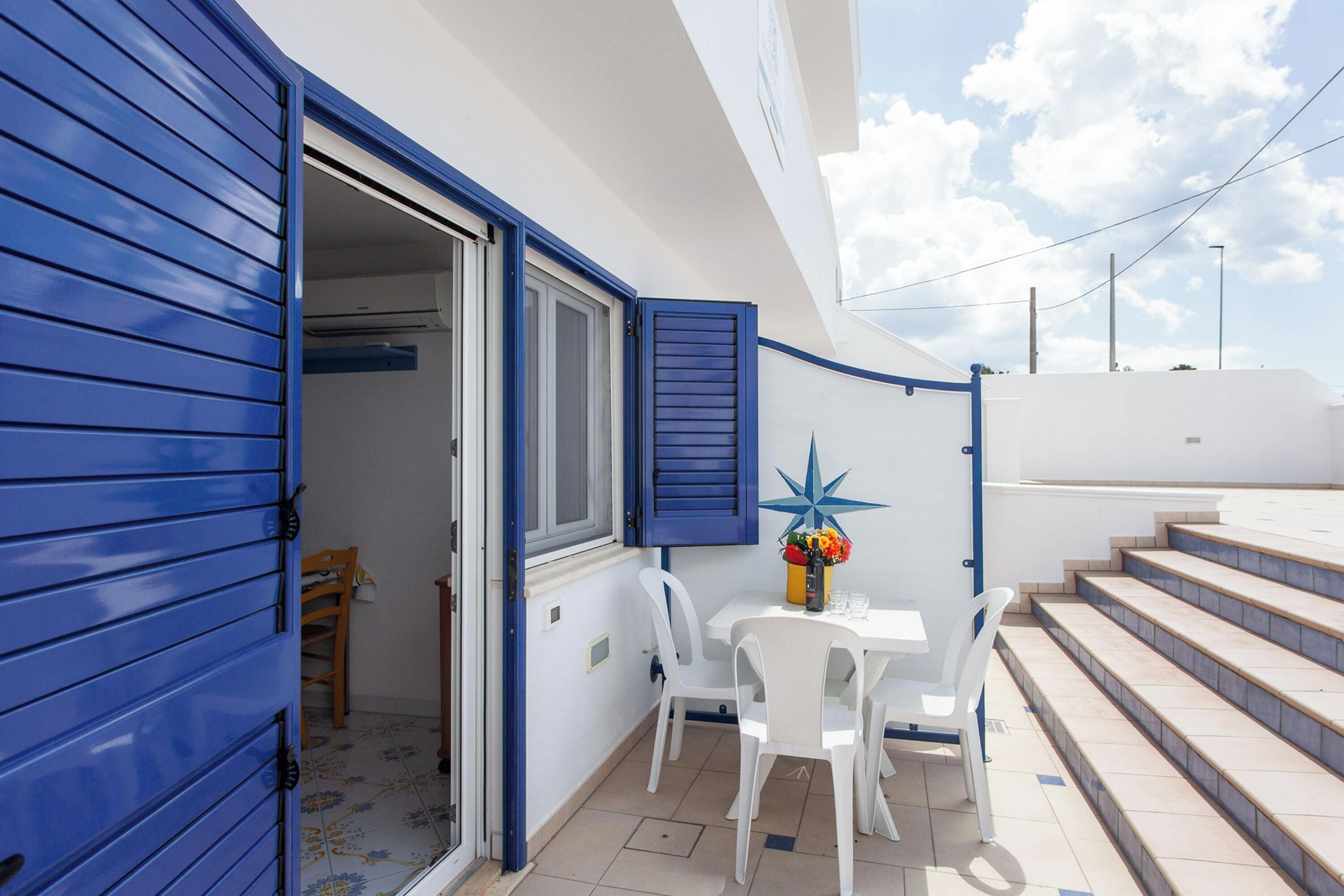 Standard Studio, Sea View (Complesso Azzurro Mono 1 Near The) | Outdoor dining