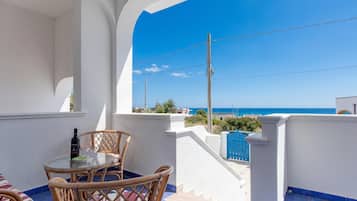 Standard Apartment, 2 Bedrooms, Balcony (Complesso Azzurro 1 Near The Beach) | Terrace/patio