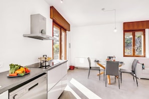Familienapartment, 2 Schlafzimmer, Mikrowelle (Casa Panorama in Tremosine with View) | Eigene Küche
