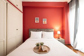 4 chambres, fer et planche à repasser, lit parapluie, Wi-Fi gratuit