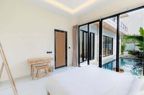 4 bedrooms, in-room safe, soundproofing, iron/ironing board - Villa Mallorca Ubud (Ubud)