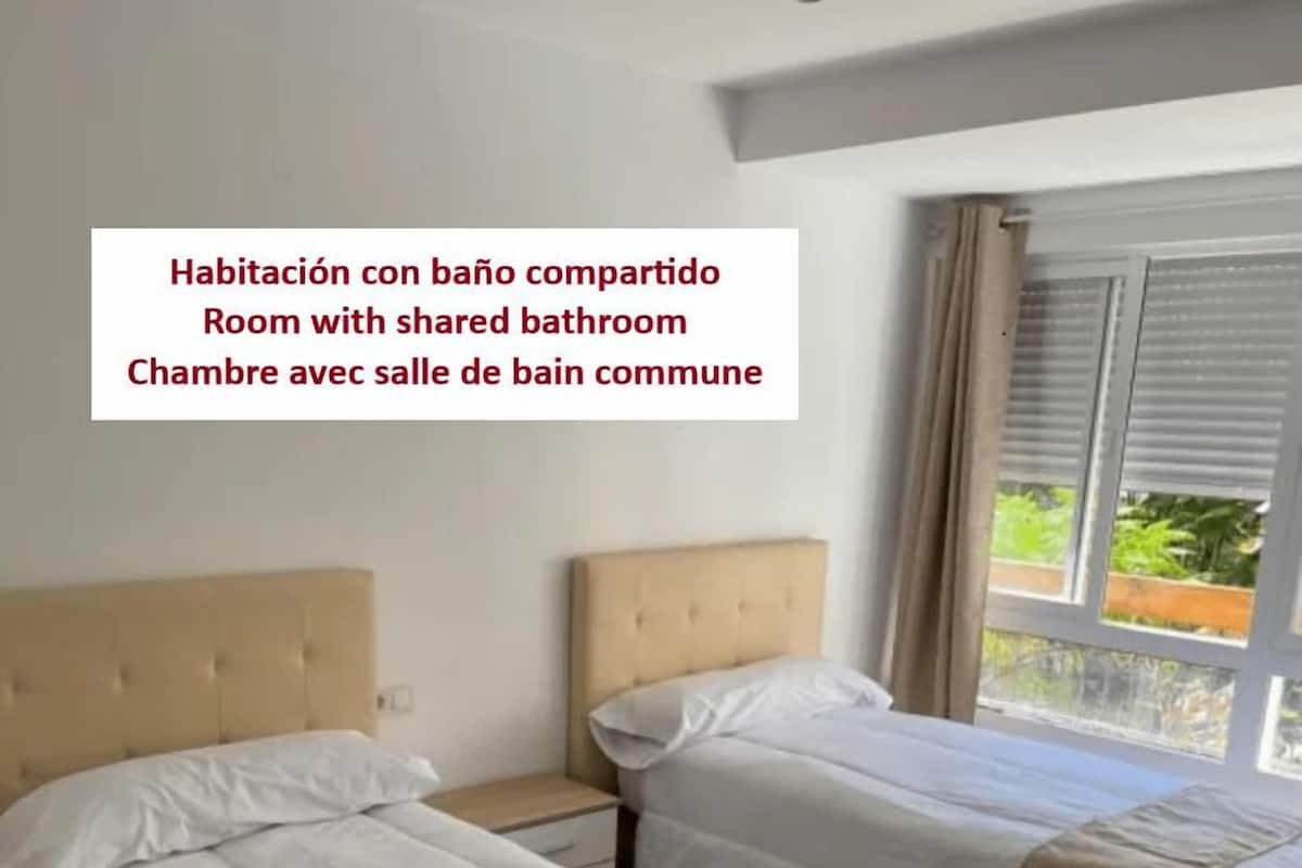 Chambre avec lits jumeaux | 1 chambre, Wi-Fi gratuit