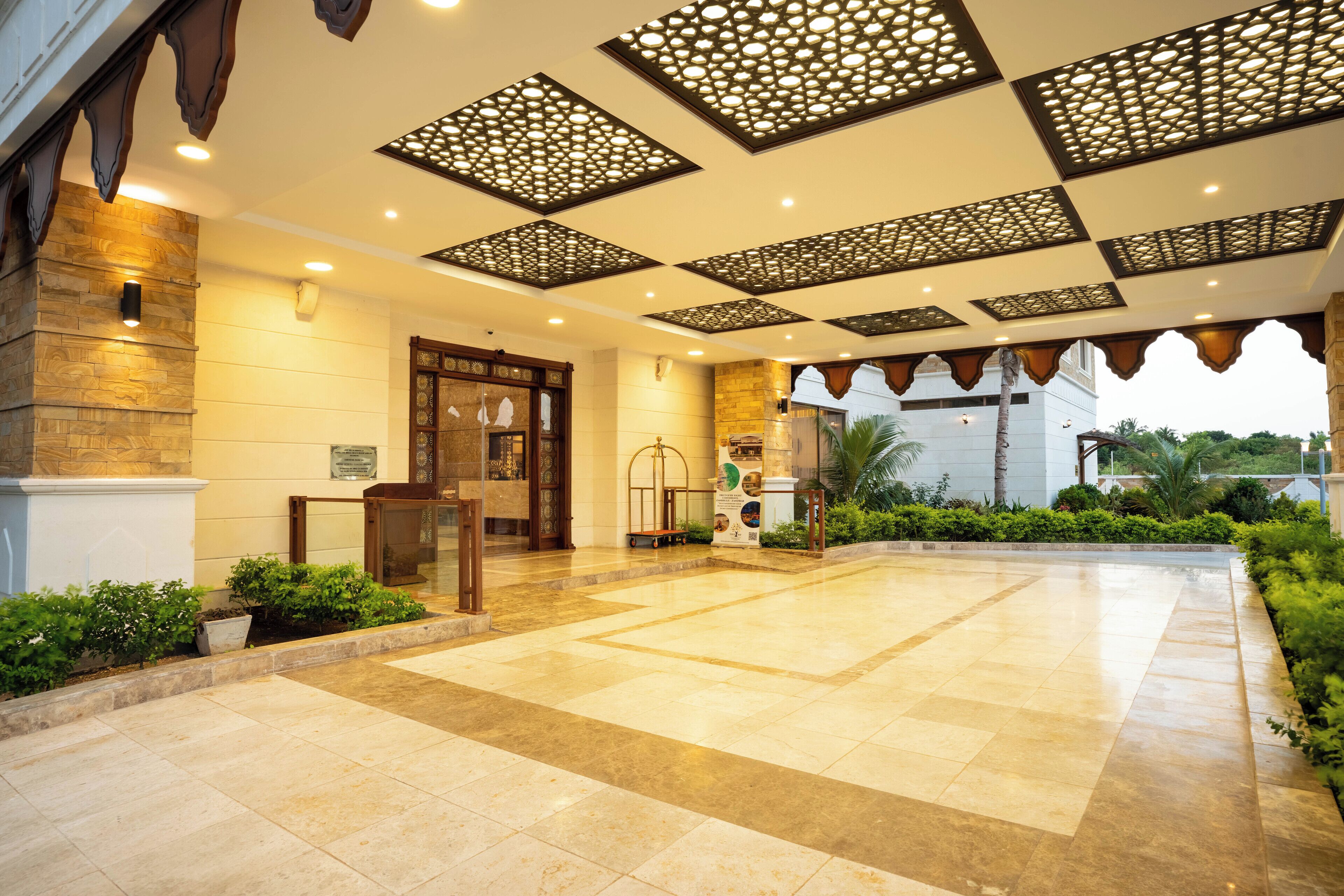 ทางเข้าที่พัก