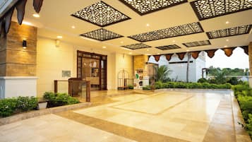 Entrada de la propiedad