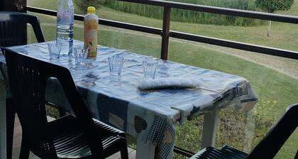 Sea view apartment direct beach access