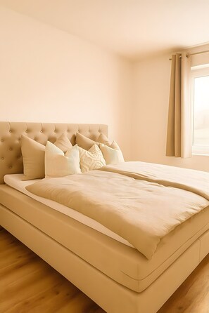 2 habitaciones, wifi gratis y ropa de cama 