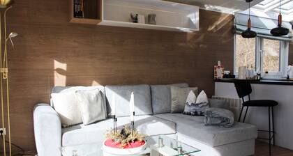 Tiny Home 'Seppl' con vistas a la montaña, Wi-Fi y aire acondicionado