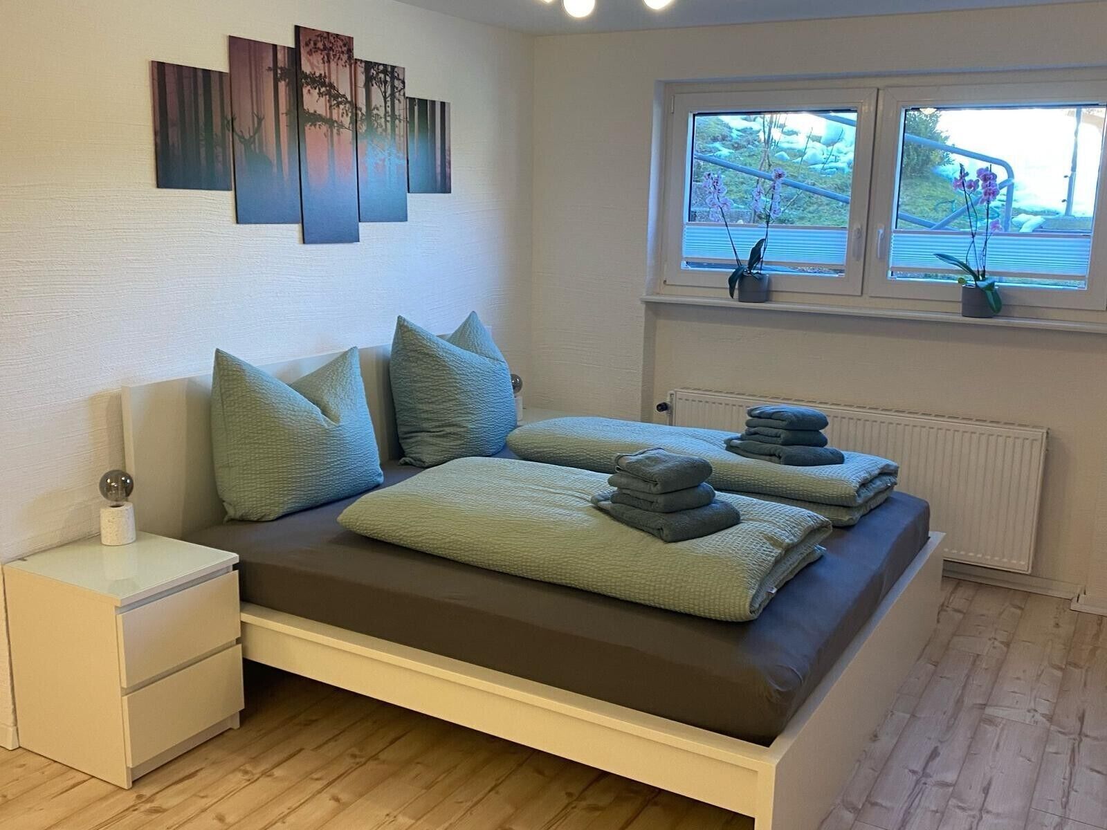 Kostenloses WLAN, Bettwäsche