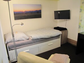 1 Schlafzimmer, kostenloses WLAN, Bettwäsche