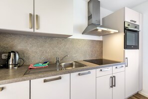 Fridge, oven, stovetop, dishwasher - Apartment 'Frank' with Lake View, Private Terrace and Wi-Fi (Sundern (Sauerland))