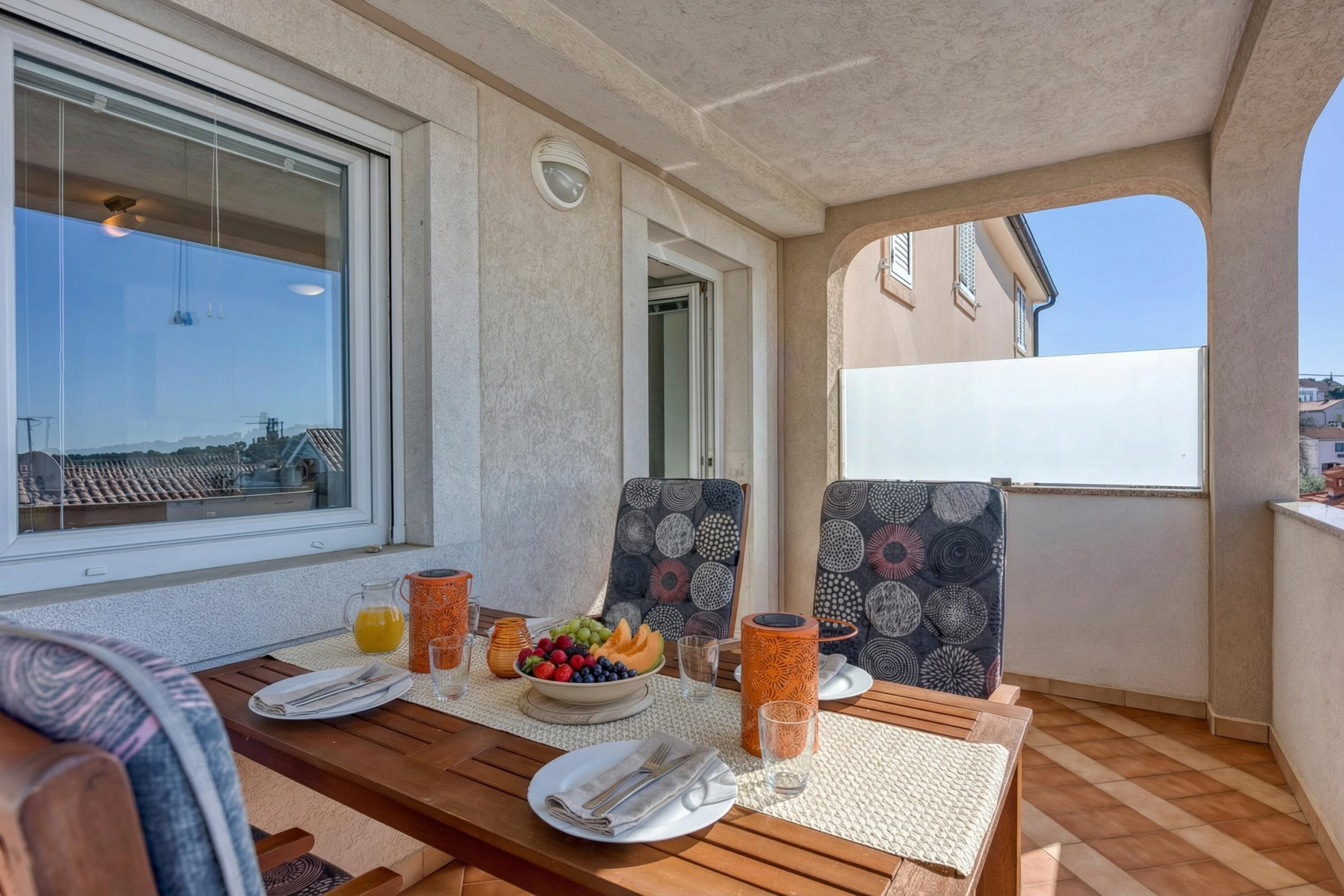 Familienapartment, Mehrere Schlafzimmer (Apartment Jakara 2) | Dachterrasse