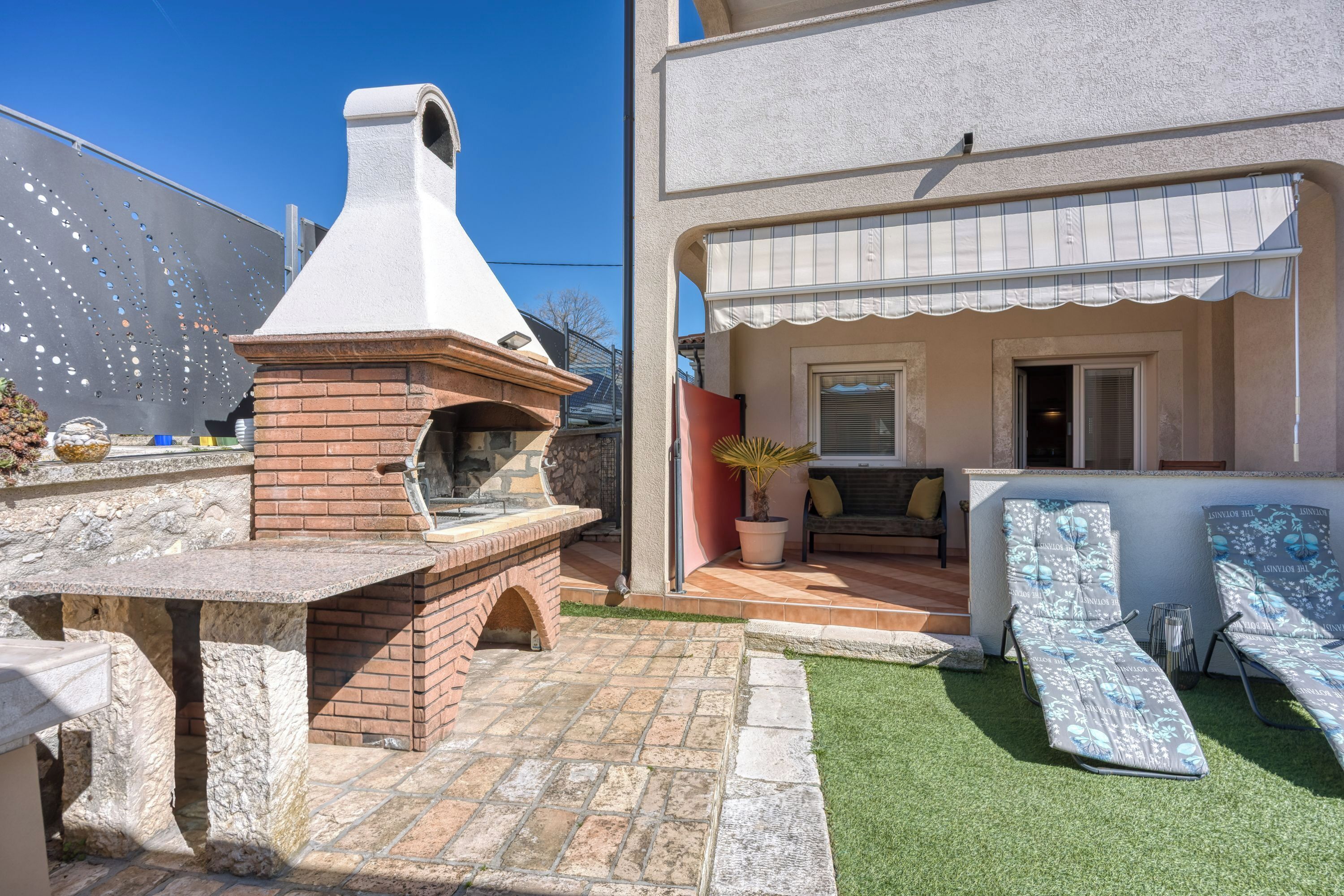 Aire de pique-nique/barbecue