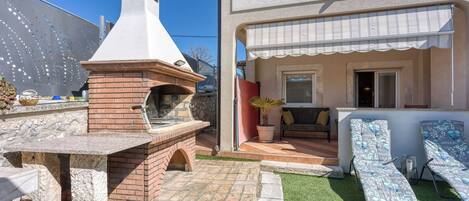 Aire de pique-nique/barbecue