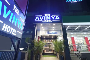 Entrée de l’hébergement