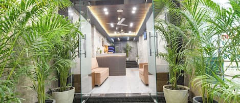 Interior entrance