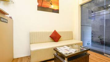 Zona de estar del vestíbulo