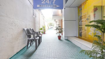 Entrada de la propiedad