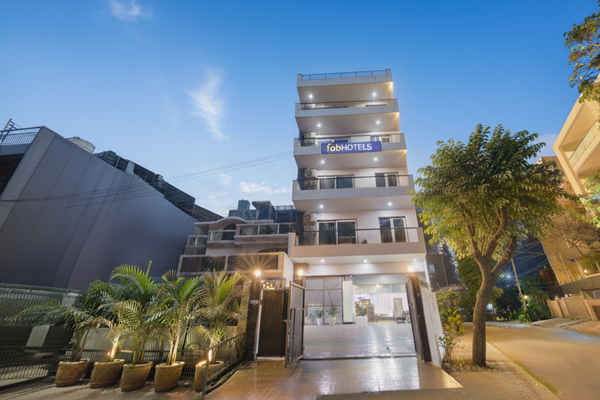 Entrada da propriedade