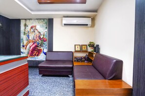 Sitteområde i lobbyen