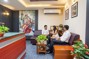 Sala de estar en el lobby