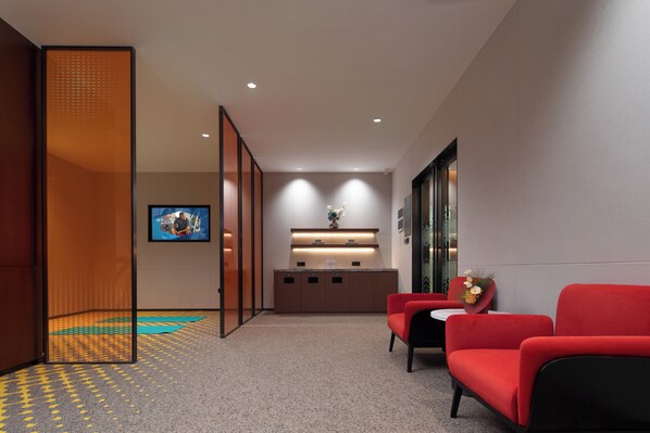 บริเวณนั่งเล่นที่ล็อบบี้