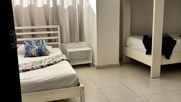 Basic Shared Dormitory, Balcony, City View | 1 bedroom, hypo-allergenic bedding, down comforters, pillowtop beds