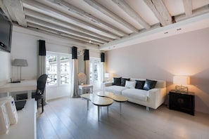 Appartement Duplex Confort | Coin séjour