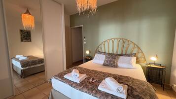 2 chambres, fer et planche Ă repasser, lit parapluie, Wi-Fi