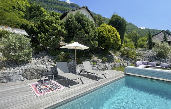 Piscine chauffée