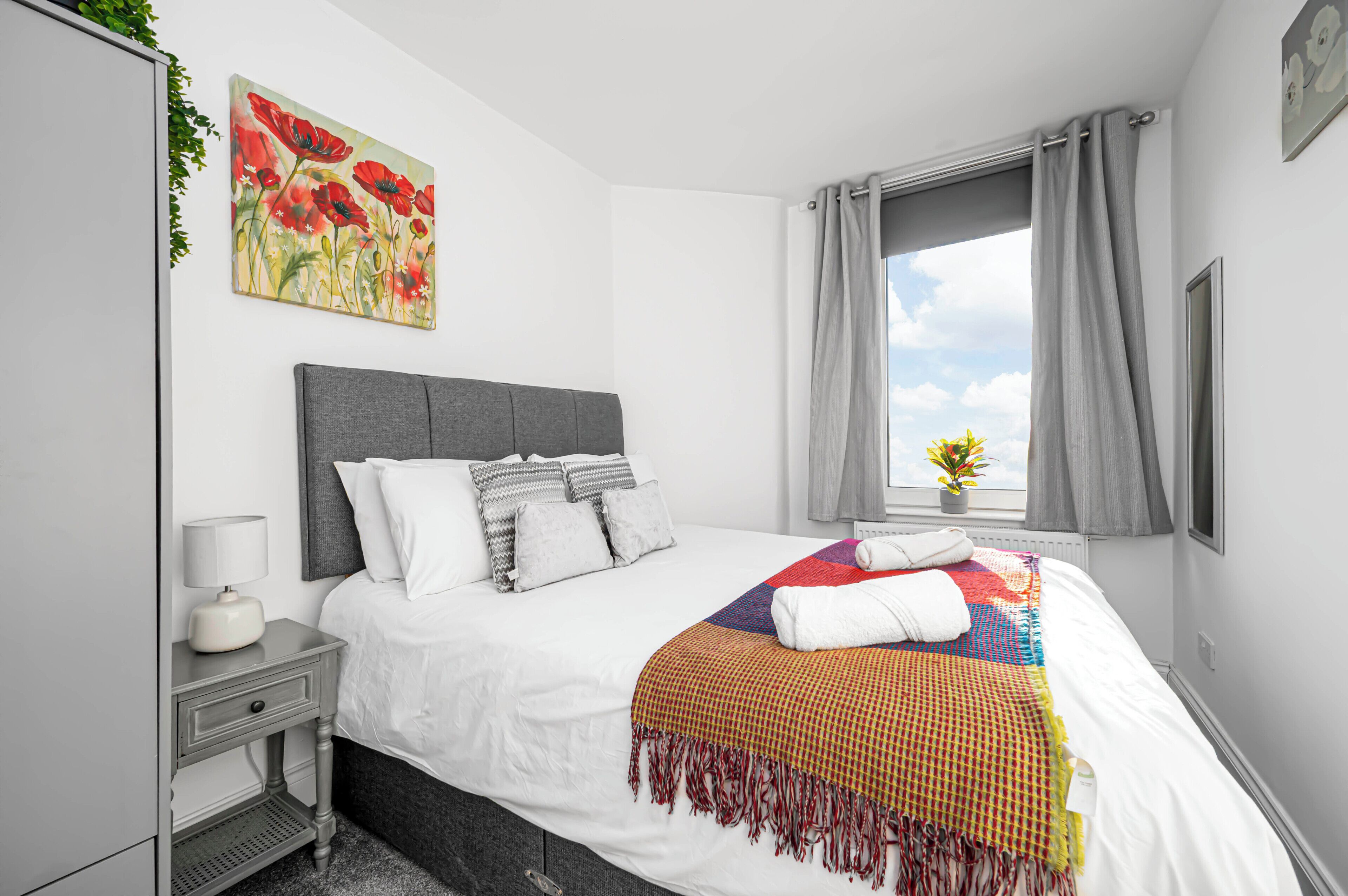 2 chambres, fer et planche à repasser, Wi-Fi gratuit, draps fournis