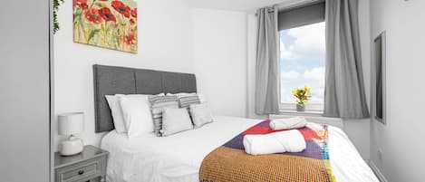 2 Schlafzimmer, Bügeleisen/Bügelbrett, kostenloses WLAN, Bettwäsche