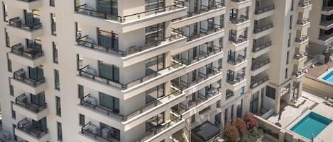 施設の正面