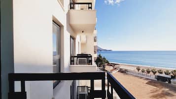 Family Apartment, Balcony, Sea View | Terrace/patio