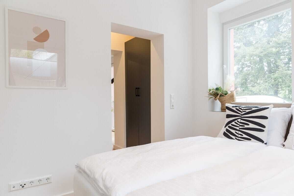 1 slaapkamer, een strijkplank/strijkijzer, reisbedje, wifi